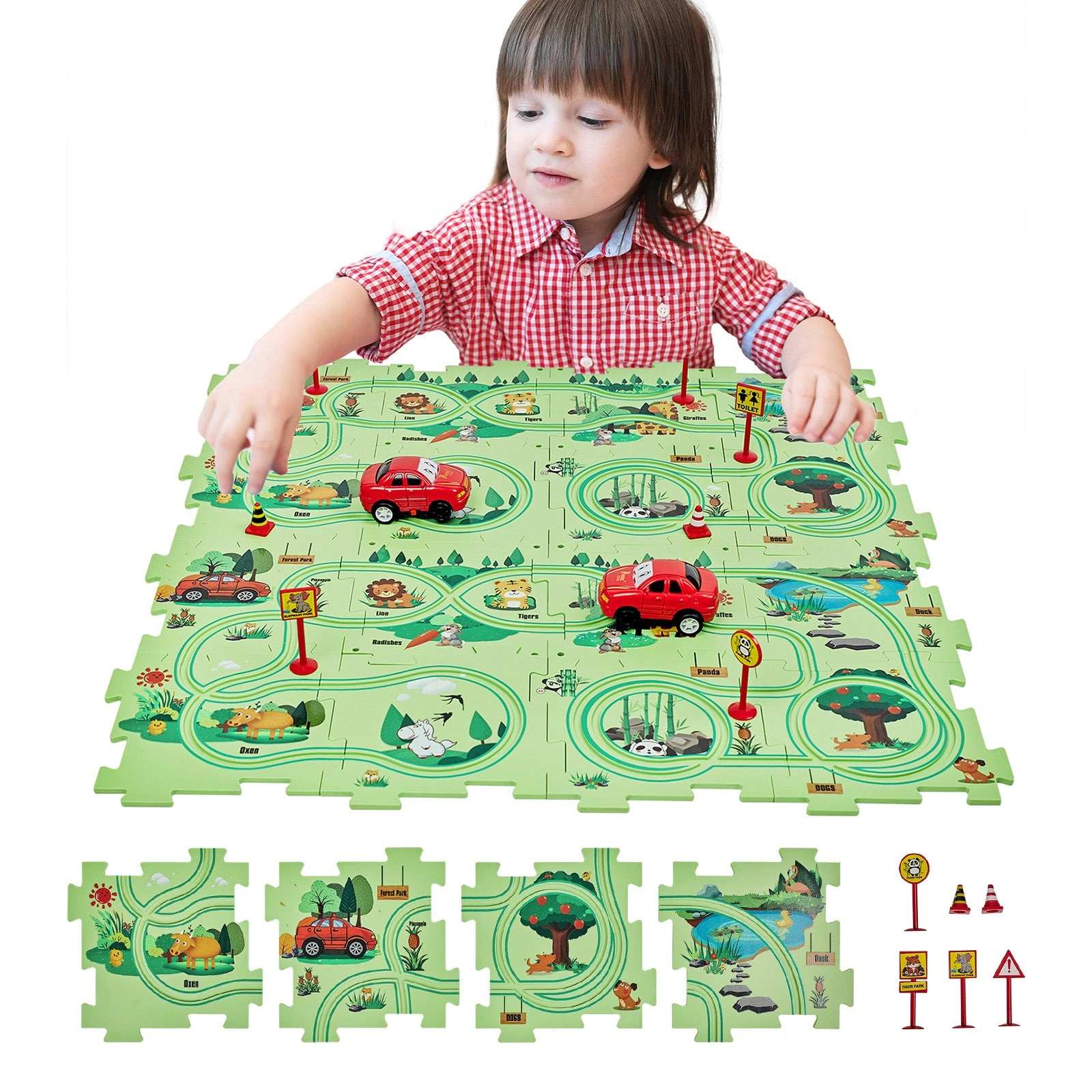 SGILE Forest Builder STEM Puzzle Set – Ignite Kids’ Creativity & Problem-Solving!