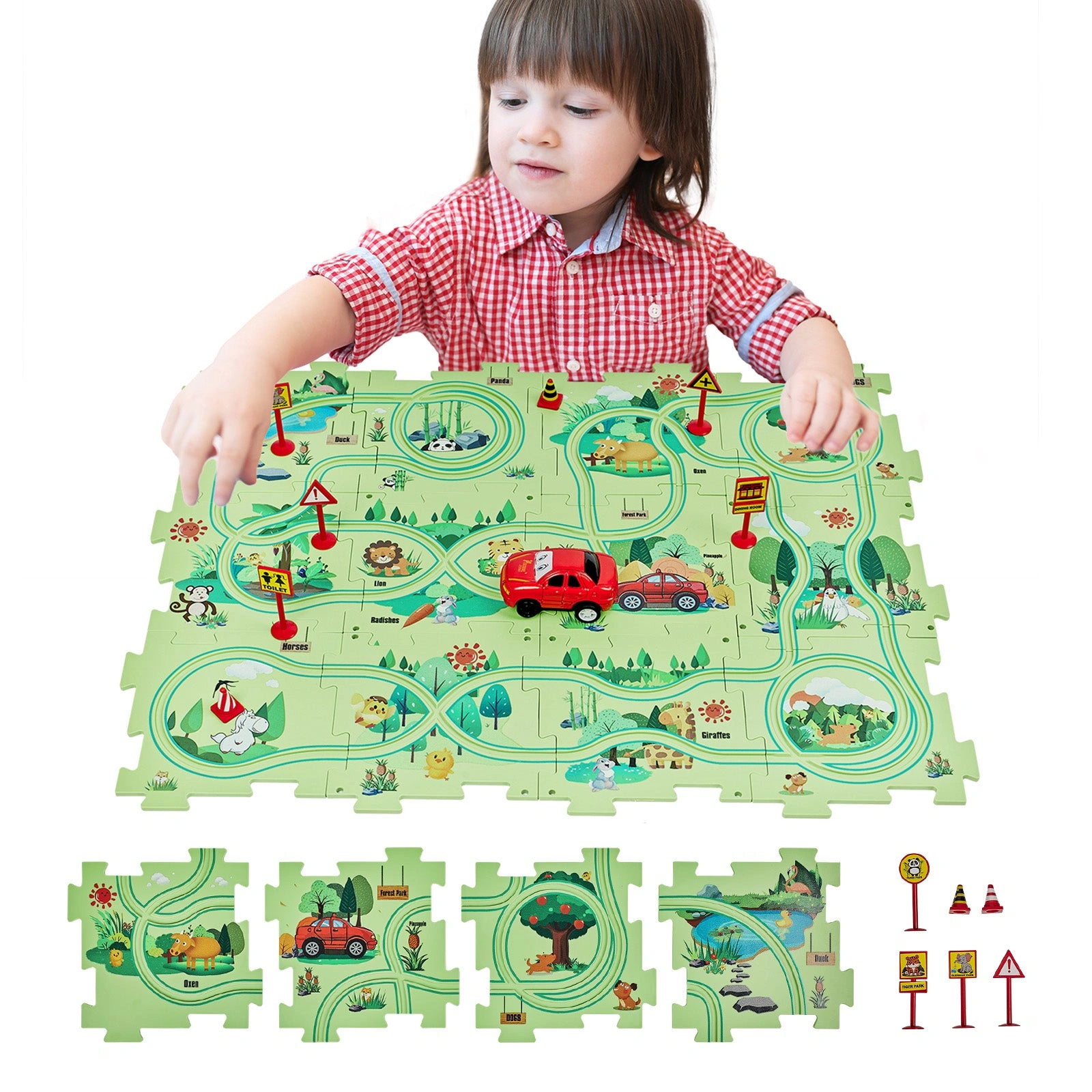 SGILE Forest Builder STEM Puzzle Set: Ignite Kids' Imagination & Problem-Solving Skills!